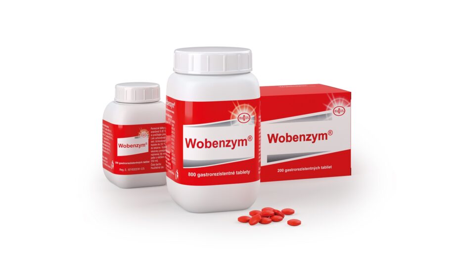 Wobenzym SK skupinka 800, 300, 200 s tabletkami