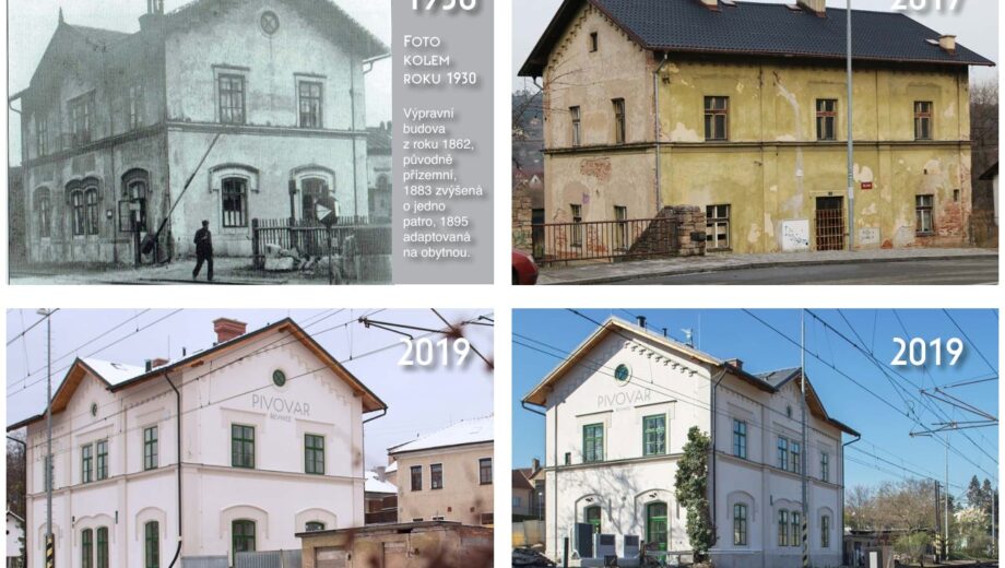 Pivovar Řevnice: Život sa vrátil do starej nádražnej budovy