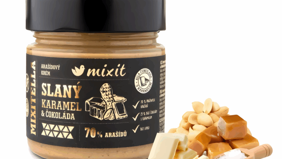 Mixitella – Arašidy, karamel a štipka soli v dokonalej harmónii
