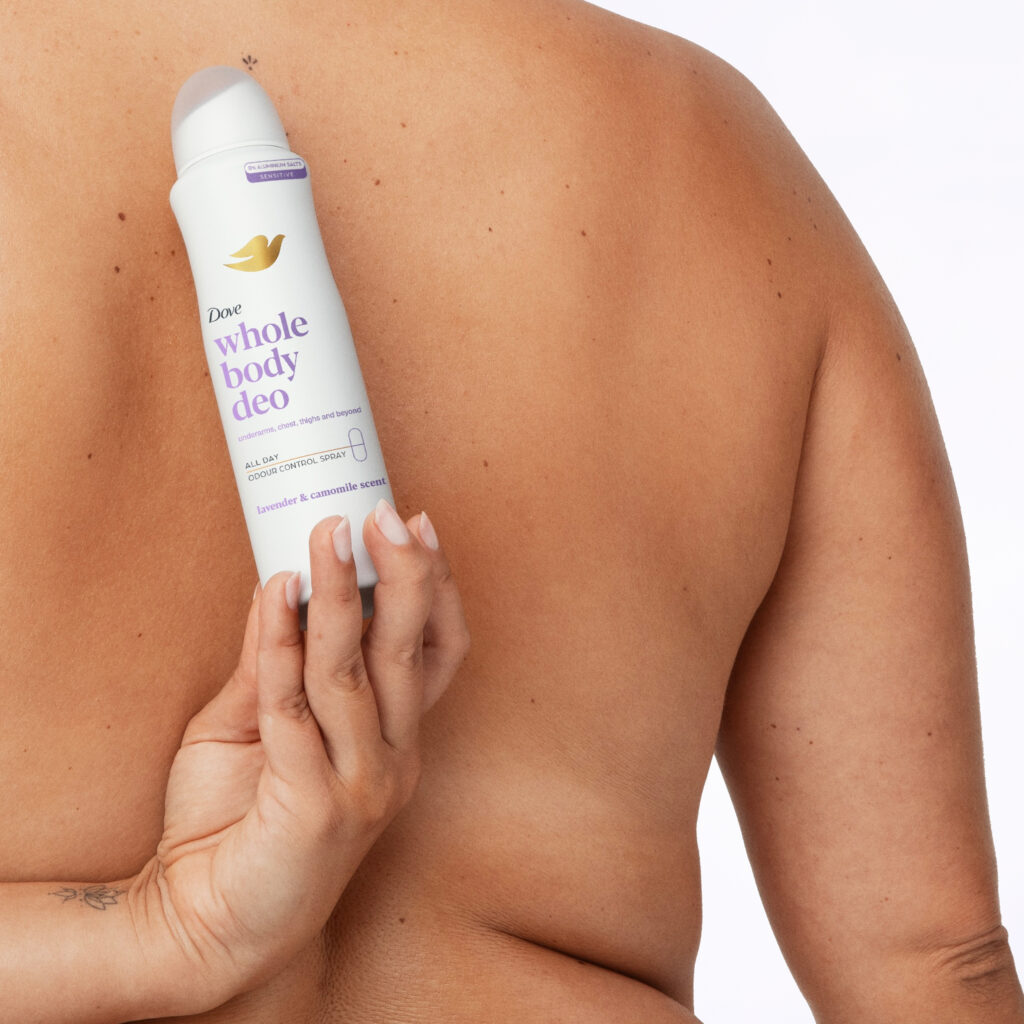 Beauty novinka od Dove: Whole body deo 