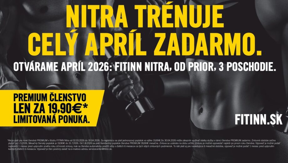 ROZHOVOR: Z fitka sa stáva miesto stretnutí. FITINN prináša tento trend aj do Nitry