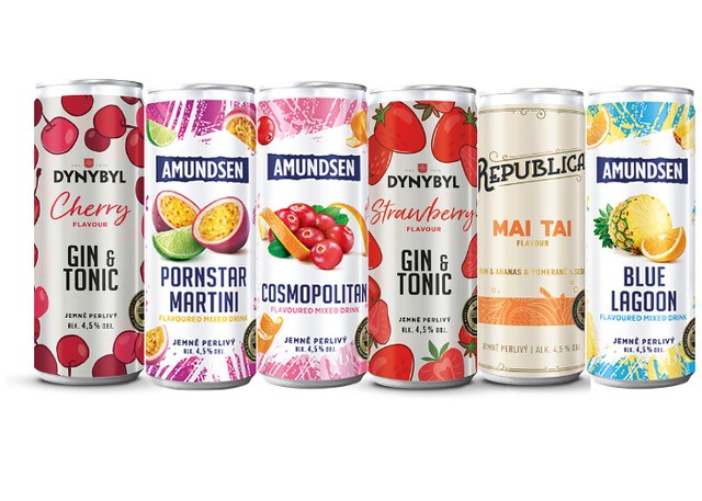 Leto s miešanými drinkami ako od barmana kedykoľvek dostanete chuť. Stock prináša nové trendové varianty koktailov v plechovke