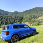 Mercedes-Benz GLB 350 4MATIC elektromobil počas testu