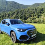 Mercedes-Benz GLB 350 4MATIC elektromobil počas testu