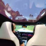 Mercedes-Benz GLB 350 4MATIC elektromobil počas testu