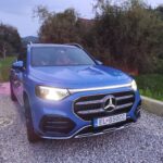 Mercedes-Benz GLB 350 4MATIC elektromobil počas testu