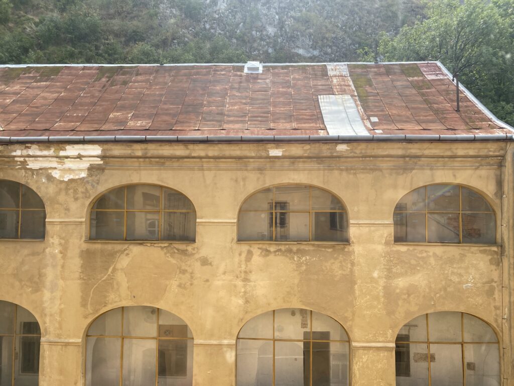 Župný dom v Trenčíne pred rekonštrukciou. 